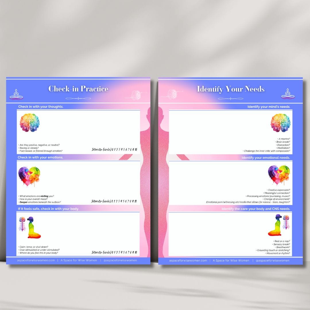 A Simple Practice to Check In and Care for What You Need